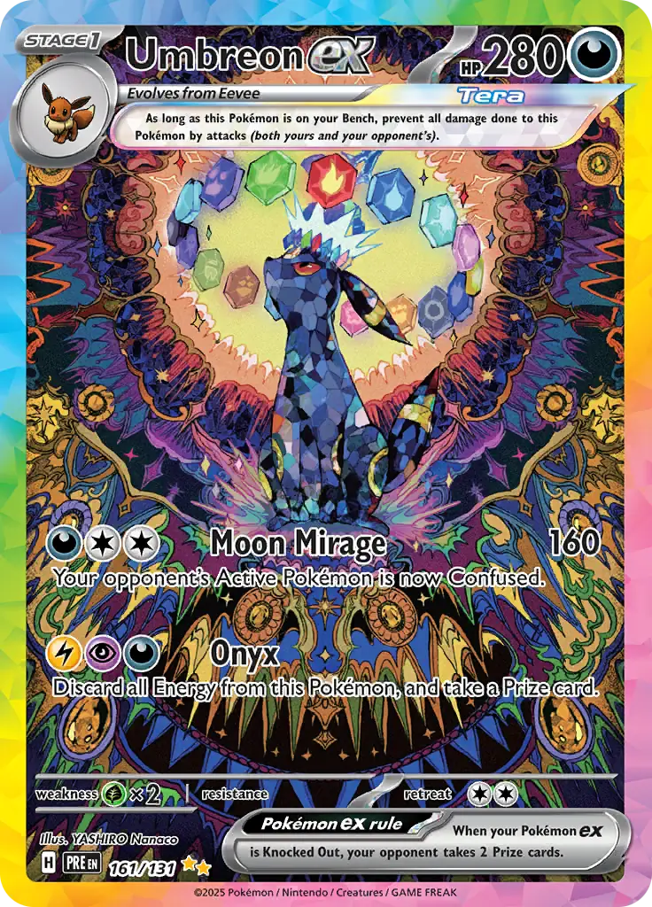 PokeDATA - Up to date Prismatic Evolutions card list!
